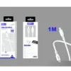 Cable USB-C a USB-C PVC 1M 60W Blanco