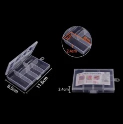 Caja Organizador Con Compartimentos 11.8X8.5X2.4CM