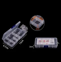 Caja Organizador Con Compartimentos 13X6.7X2CM