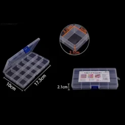 Caja Organizador Con Compartimentos 17.3X10X2.1CM
