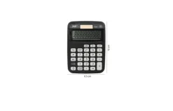 Calculadora Solar Negro
