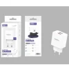 Cargador Doble USB-A 15W 3A Blanco