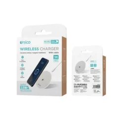 Cargador Inalámbrico Magnético con Cable 1M 15W