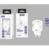 Cargador Rápido GaN USB-A y USB-C 30W Blanco