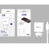 Cargador Rápido PD 3.0 Con Cable USB-C a USB-C 1M 20W Blanco