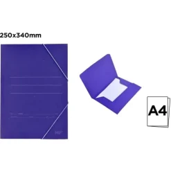 Carpeta Azul C/Solapa A4