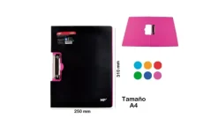 Carpeta C/Pinza Lateral Color A4