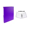 Carpeta Folio 4 Anillas Violeta