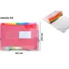 Carpeta Multicolor Fuelle A4 C/Goma