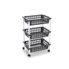Carrito PP – Gris 3 Cestas