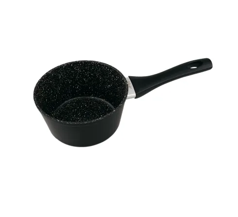 Cazo Aluminio Forjado Piedra 17cm