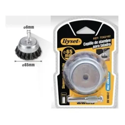 Cepillo de Alambre Para Taladro 65mm
