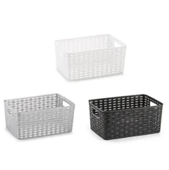 Cesta Plástico Rattan Nº 2
