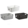 Cesta Plástico Rattan Nº 4
