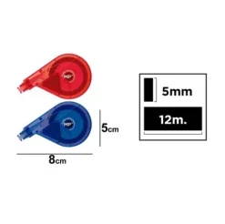 Cinta Correctora 5mmx12m