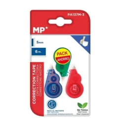 Cinta Correctora 5mmx6m 3pcs