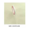 Cinta Organza Blanco 0.6CMX22.8M