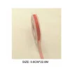 Cinta Organza Rojo 0.6CMX22.8M