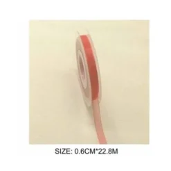 Cinta Organza Rojo 0.6CMX22.8M