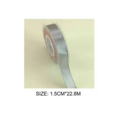 Cinta Raso Gris 1.5CMX22.8M