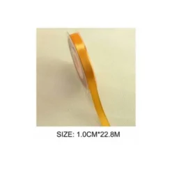 Cinta Raso Naranja 1CMX22.8M