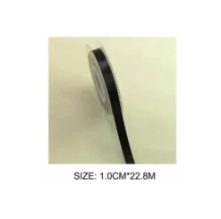 Cinta Raso Negro 1CMX22.8M