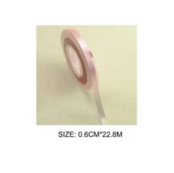 Cinta Raso Rosa 0.6CMX22.8M