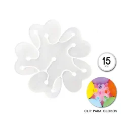 Clips de Globos Portátiles 15pcs