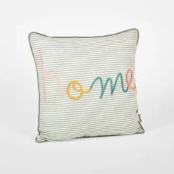 Cojín HOME Raya Verde 45x45cm