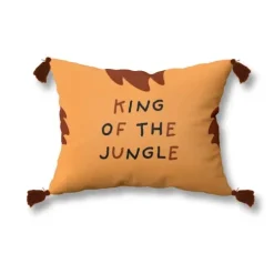 Cojín Kids Algodón Jungle Peach 30x40cm