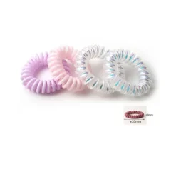 Coletero Goma Espiral Mixto 4pcs