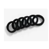Coletero Negro 6pcs Nº9 ±35mm Lycra Grueso