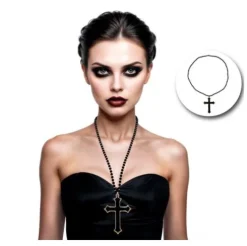 Collar Cruz Aleacion