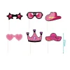 Complementos Photocall Pricesa Rosa 6pcs