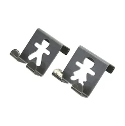 Conjunto 2 Percheros Acero Inox Cromo