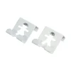 Conjunto 2 Percheros Metal Blanco