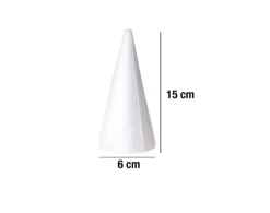 Cono Poliespán 6x15cm