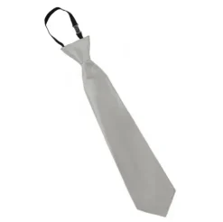 Corbata Liso Gris Claro