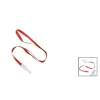 Cordón Para Identificación Lanyard Rojo