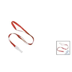 Cordón Para Identificación Lanyard Rojo