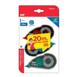 Corrector Cinta 5mmx20m 3pcs