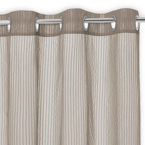 Cortina Basics Taupe 135x260cm