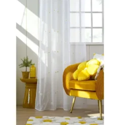 Cortina Camille Blanc 140x260cm