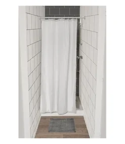 Cortina de Ducha PET – Blanco