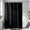 Cortina de Ducha PET – Negro