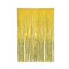 Cortina de Flecos Metalizada Oro