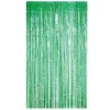 Cortina de Flecos Metalizada Verde