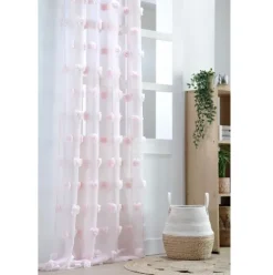 Cortina Pompinou Poudre 135x260cm