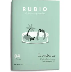 Cuaderno Caligrafías de Rubio C04