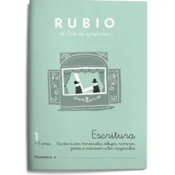 Cuaderno Caligrafías de Rubio C1